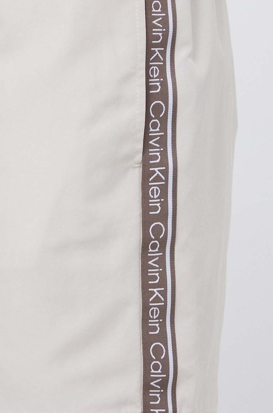 Calvin Klein szorty kąpielowe beżowy KM0KM00810