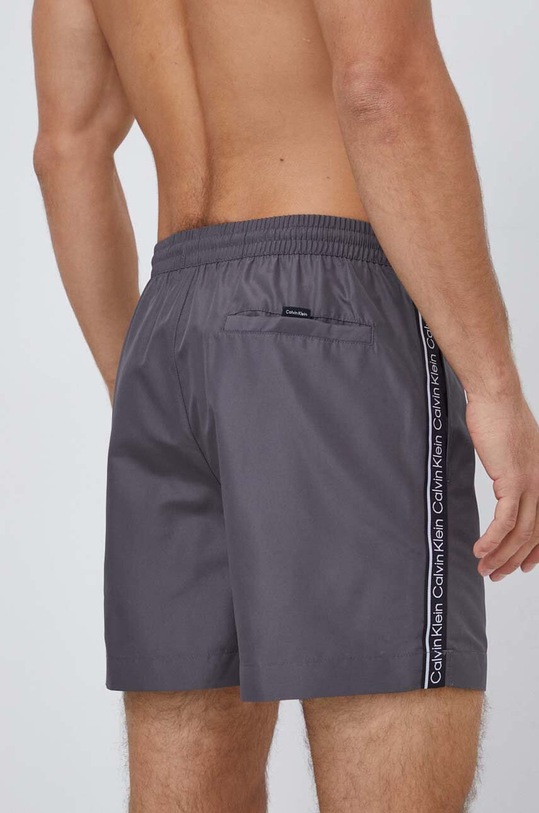 Odzież Calvin Klein szorty kąpielowe KM0KM00810 szary