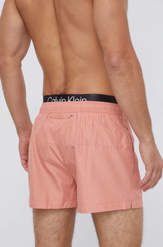 Calvin Klein szorty kąpielowe KM0KM00920 różowy SS24