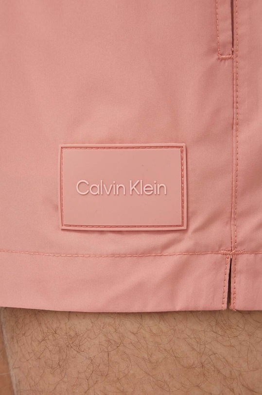 Calvin Klein szorty kąpielowe różowy KM0KM00920