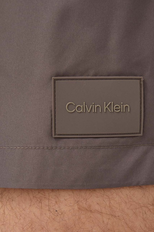 Calvin Klein szorty kąpielowe KM0KM00920 brązowy