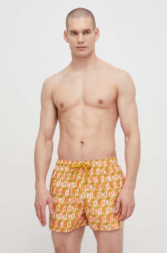 Plavkové šortky adidas x FARM Rio IR6199 oranžová SS24