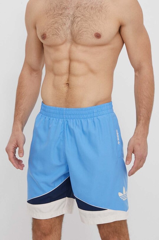 Μαγιό adidas Originals Planet friendly μπλε IT8635