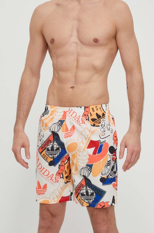 adidas Originals pantaloni scurti de baie IT8636 portocaliu SS24