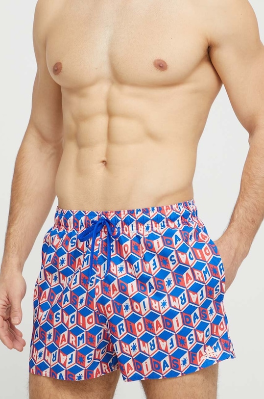 Купальні шорти adidas FARM Planet friendly блакитний IU1198