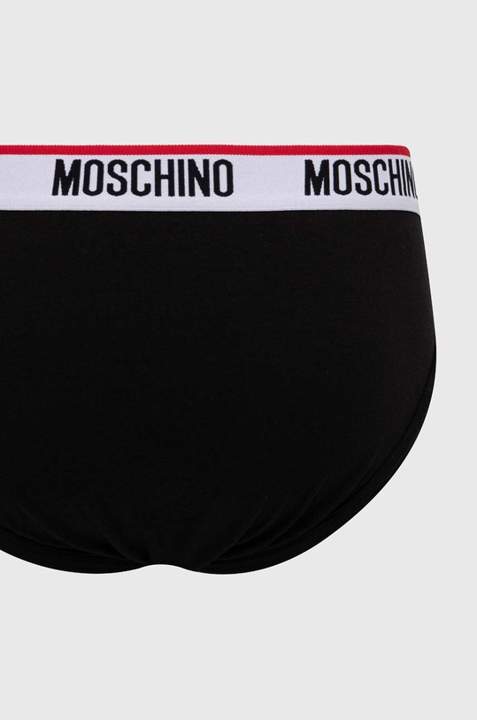Odzież Moschino Underwear slipy 3-pack 1393.4300 czarny