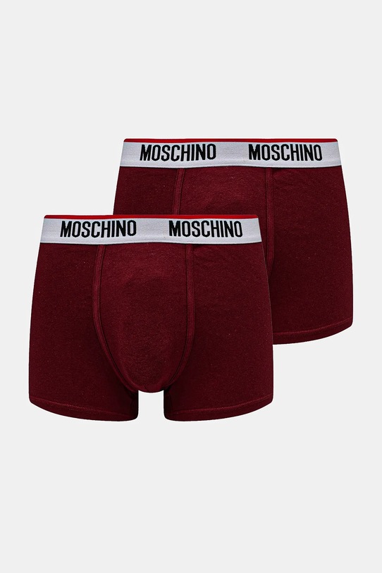 Μποξεράκια Moschino Underwear 2-pack μπορντό 1394.4300