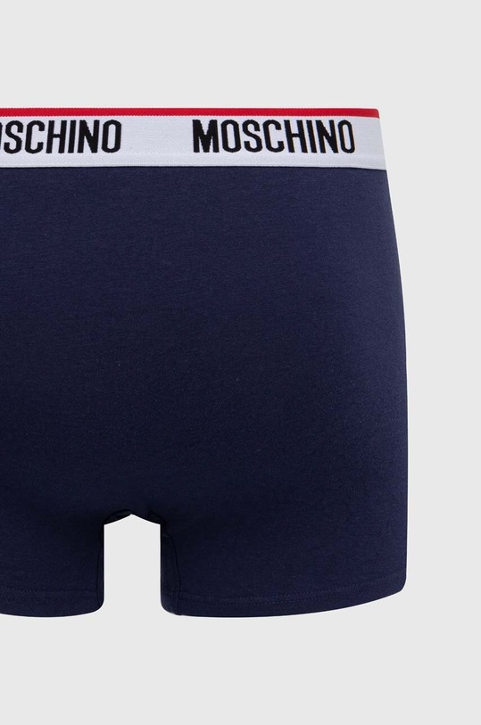 Odzież Moschino Underwear bokserki 3-pack 1395.4300 granatowy