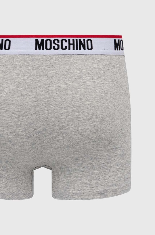 Oblečenie Boxerky Moschino Underwear 3-pak 1395.4300 sivá