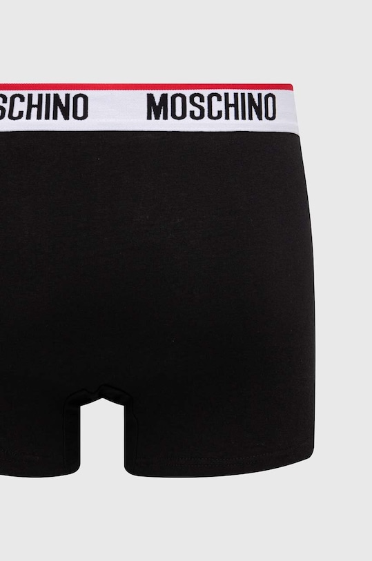 Odzież Moschino Underwear bokserki 3-pack 1395.4300 czarny