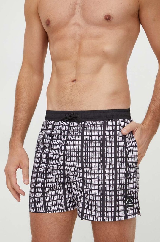 Karl Lagerfeld fürdőnadrág fekete 240M2200