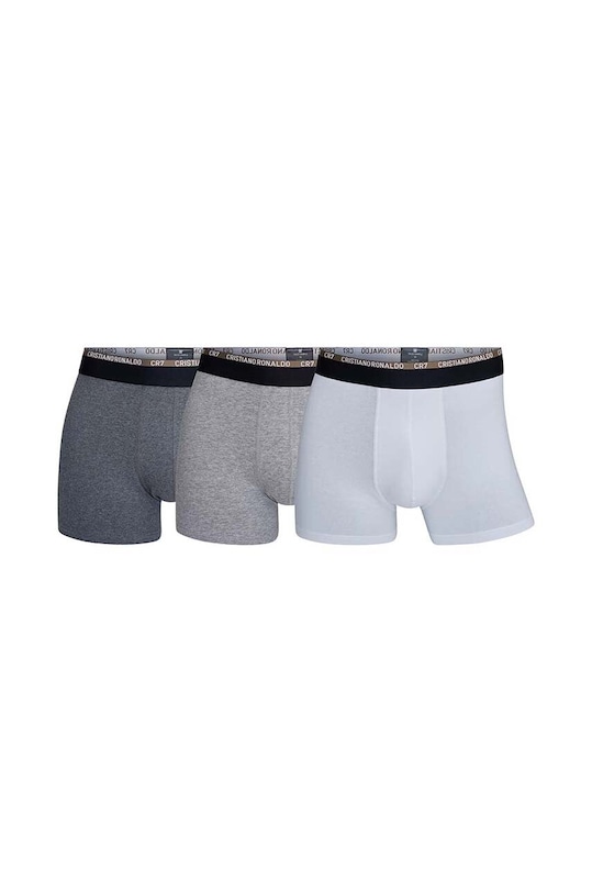 Бавовняні боксери CR7 Cristiano Ronaldo 3-pack меланж барвистий 8100.49.699