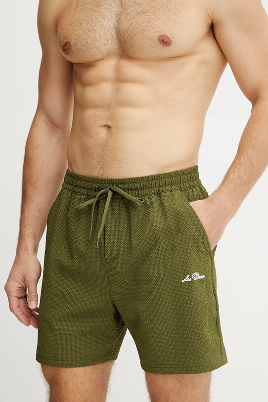 Les Deux pantaloni scurti de baie LDM540025 verde SS25