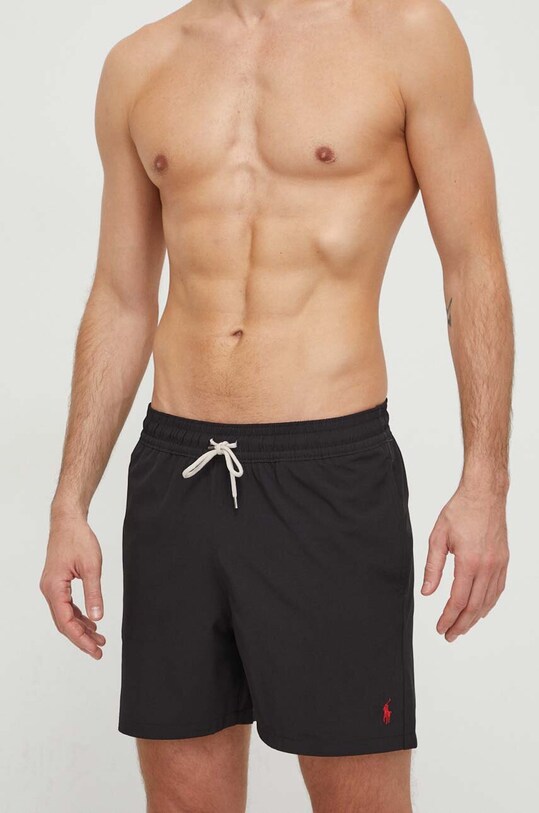 Plavkové šortky Polo Ralph Lauren 710907255 černá AA00
