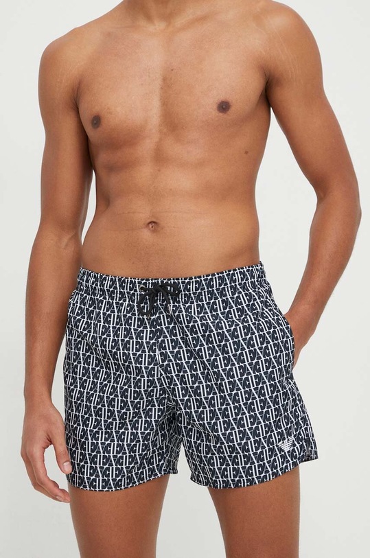 Emporio Armani Underwear szorty kąpielowe 211740.4R436 czarny SS24