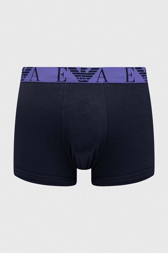 Oblečenie Boxerky Emporio Armani Underwear 3-pak 111357.4R715 tmavomodrá