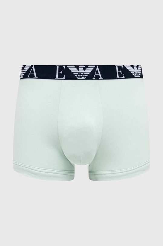 Emporio Armani Underwear bokserki 3-pack zielony 111357.4R715