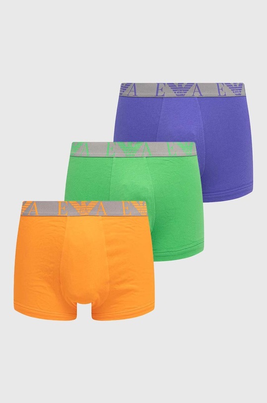 Boxerky Emporio Armani Underwear 3-pak pletenina viacfarebná 111357.4R715