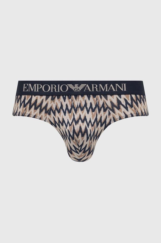 Odzież Emporio Armani Underwear slipy 2-pack 111733.4R504 granatowy