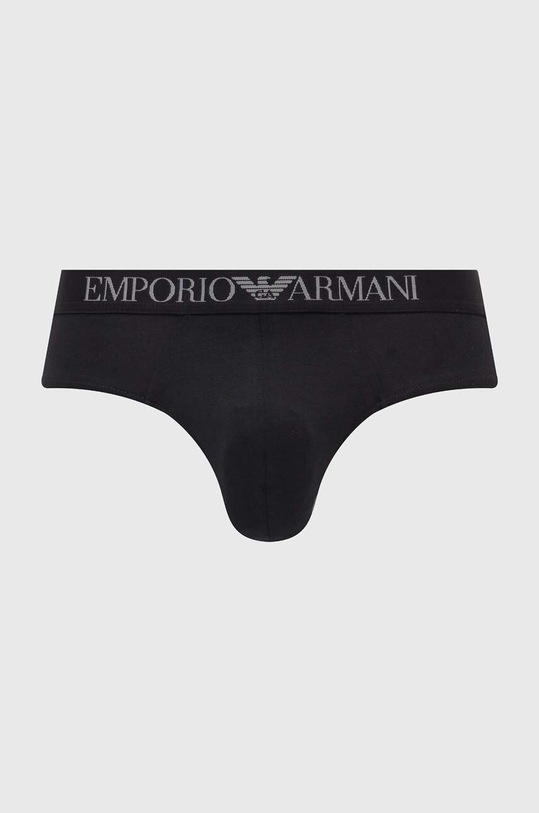Odzież Emporio Armani Underwear slipy 2-pack 111733.4R504 czarny