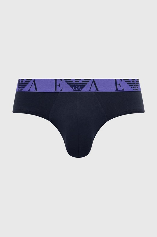 Emporio Armani Underwear slipy 3-pack 111734.4R715 granatowy SS24