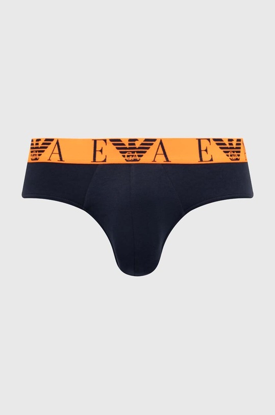 Odzież Emporio Armani Underwear slipy 3-pack 111734.4R715 granatowy
