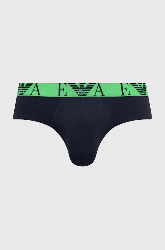 Emporio Armani Underwear slipy 3-pack granatowy 111734.4R715