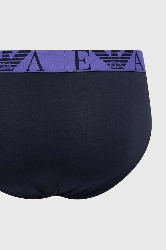 Emporio Armani Underwear slipy 3-pack 111734.4R715 granatowy