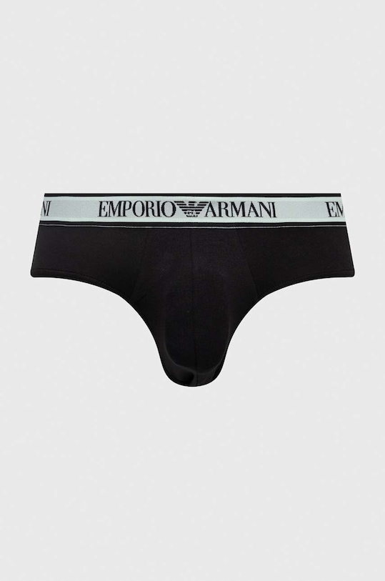Emporio Armani Underwear slipy 3-pack 111734.4R717 czarny SS24