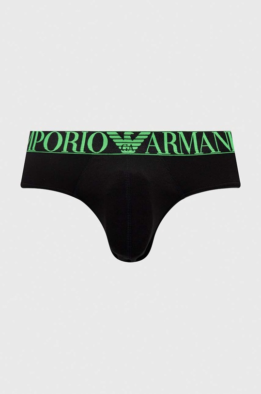 Emporio Armani Underwear slipy 3-pack 111734.4R726 czarny SS24