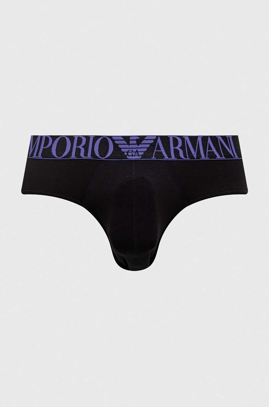Emporio Armani Underwear slipy 3-pack czarny 111734.4R726