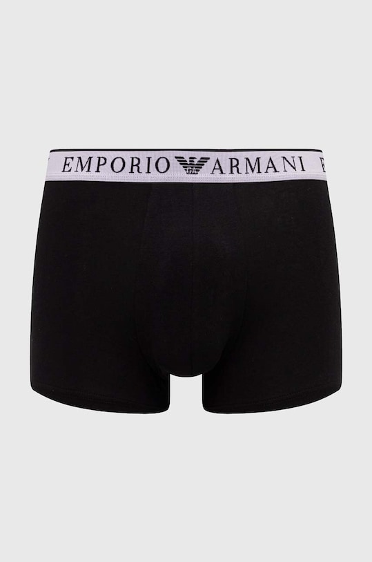 Odzież Emporio Armani Underwear bokserki 2-pack 111769.4R720 czarny
