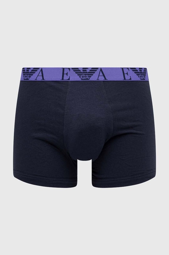 Odzież Emporio Armani Underwear bokserki 3-pack 111473.4R715 granatowy