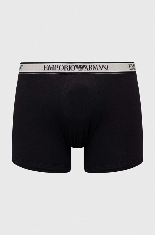 Îmbrăcăminte Emporio Armani Underwear boxeri 3-pack 111473.4R717 negru