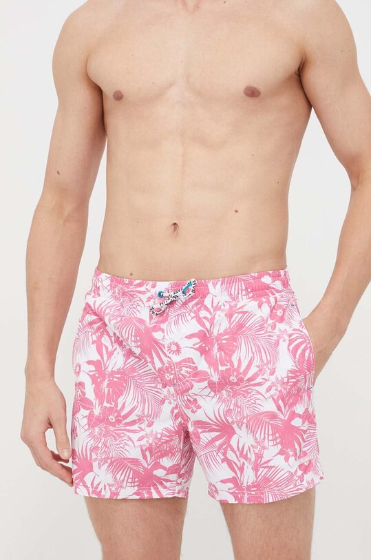 Купальні шорти Pepe Jeans HIBISCUS SWIMSHORT PMB10390 рожевий SS24