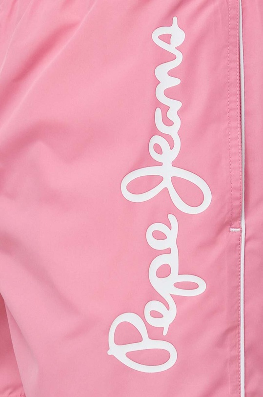 Pepe Jeans szorty kąpielowe LOGO SWIMSHORT różowy PMB10393