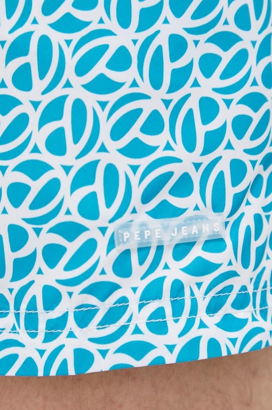Купальні шорти Pepe Jeans P PRINT SWIMSHORT бірюзовий PMB10394