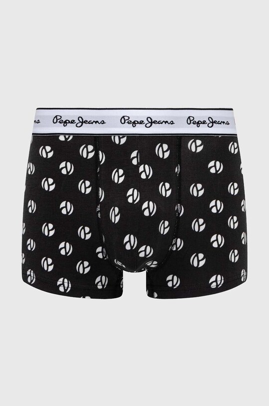 Μποξεράκια Pepe Jeans P DOT TK 3P μαύρο PMU11146