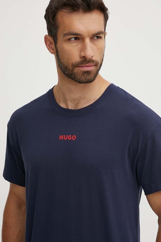 HUGO t-shirt lounge granatowy 50518646