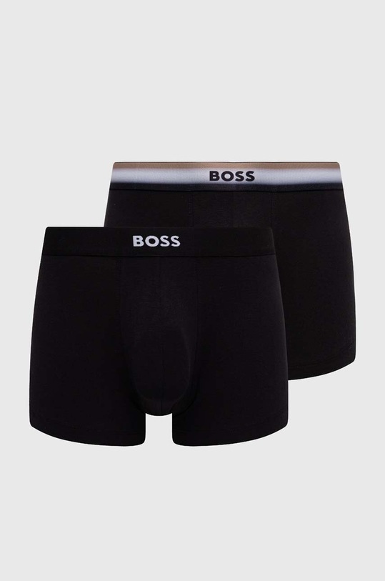 BOSS boxeri 2-pack boxeri negru 50514922