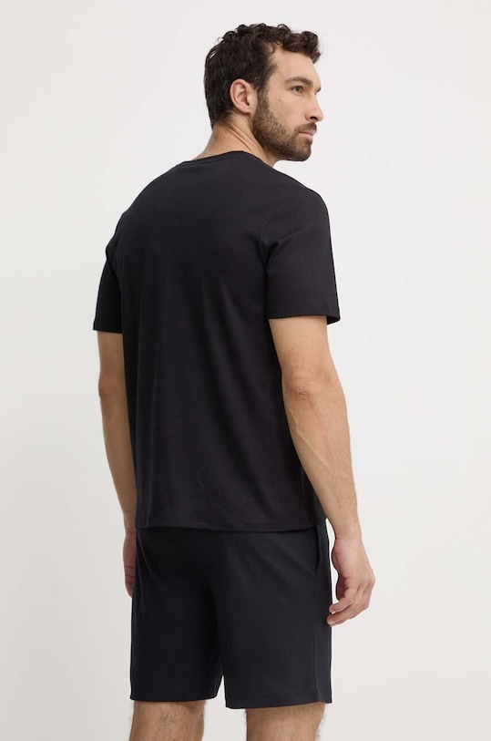 Bavlnené pyžamo BOSS 50516487 čierna SS24