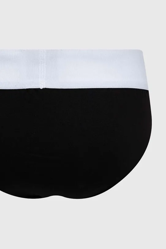 Îmbrăcăminte kust. slip din bumbac 3-pack kust.brief.02.trio negru