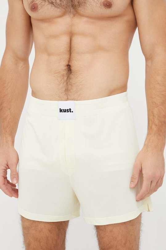 kust. bokserki tkanina żółty kust.bs.03