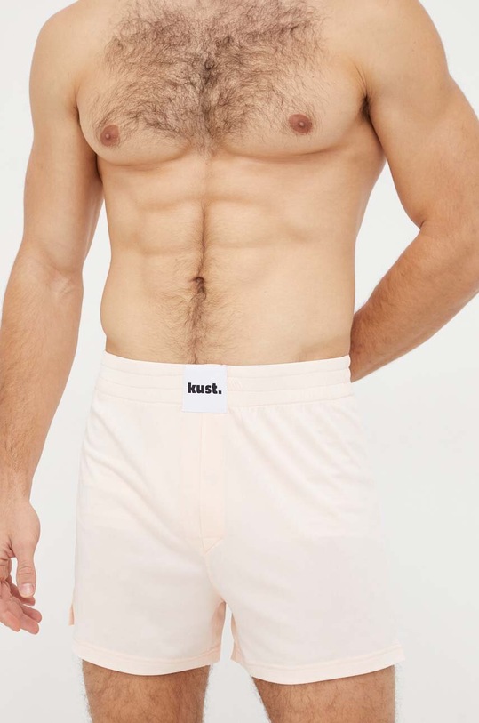 kust. bokserki tkanina pomarańczowy kust.bs.03