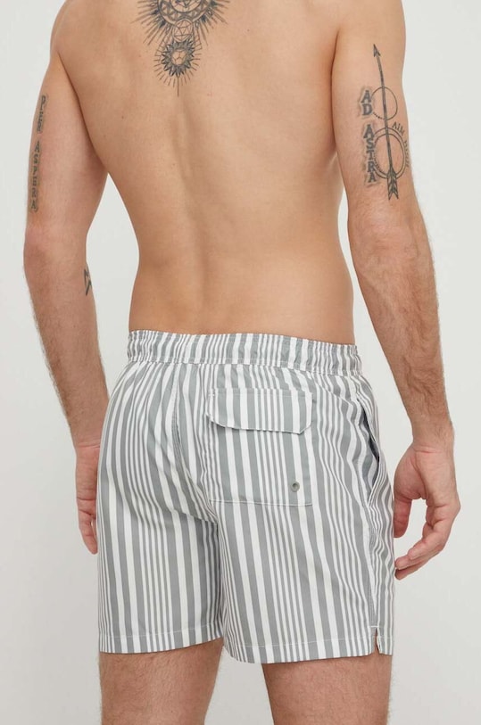 Barbour szorty kąpielowe MSW0075 szary SS24