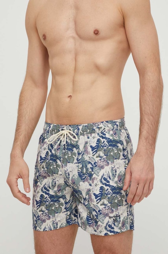 Plavkové šortky Barbour viacfarebná MSW0076