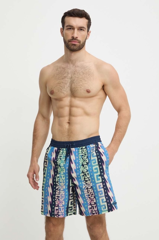 Купальні шорти Billabong Planet friendly блакитний EBYJV00125