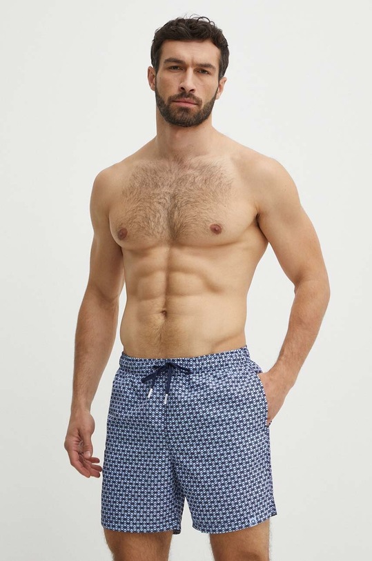 Plavkové šortky United Colors of Benetton Planet friendly modrá 52ZB6X00S