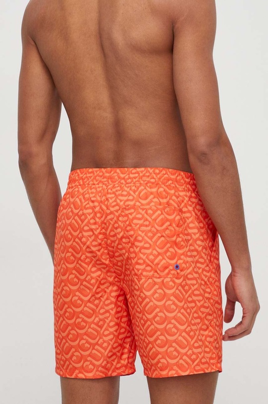 Plavkové šortky Guess F4GT06.WG2A2 oranžová SS25