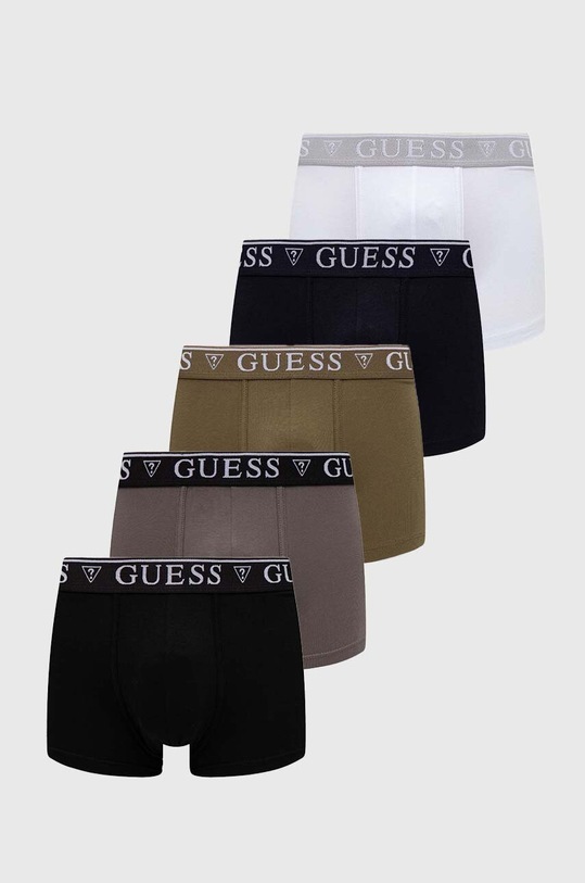 Guess bokserki 5-pack NJFMB dzianina czarny U4RG16.K6YW1